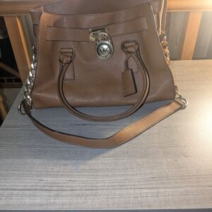Brown Leather Handbag
